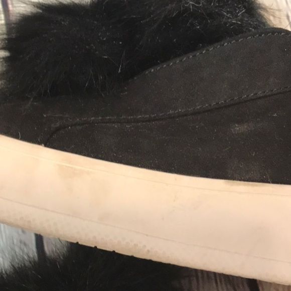 Cute Pom Pom sneakers Black Size 9 Massani - Picture 7 of 8